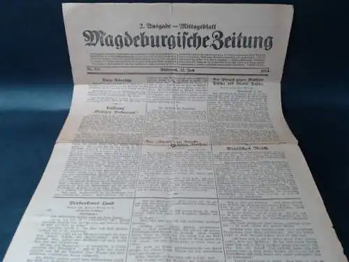 Faber, Rob. (Hg.): Magdeburgische Zeitung. Mittagsblatt. 