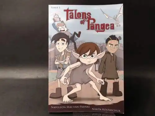 Machan-Franks, Napoleon: Talons of Pangea Issue 1. 