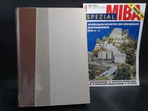 MIBA-Verlag (Hg.): MIBA Miniaturbahnen. Sammelband mit Nr. 1-12/1990 (vollständig) und 1 MIBA Spezial März/Messe ´90. 