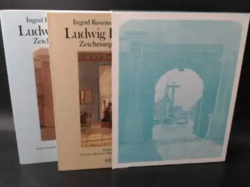 Koszinowski, Ingrid, Vera Leuschner und Ludwig Emil Grimm (Ill.): Ludwig Emil Grimm. Zeichnungen und Gemälde. Werkverzeichnis Band 1 und Band 2. 