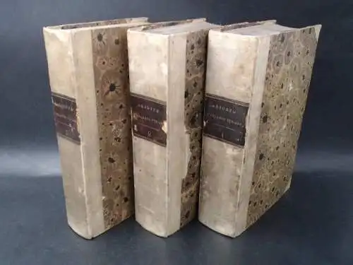 Ariosto, Lodovico: L´Orlando furioso di Lodovico Ariosto. Con annotazioni. Vollständig in 3 Bänden. 