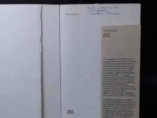 Mallarme, Stephane: Ein Würfelwurf. Un coup de dés. Übersetzt und erläutert von Marie-Louise Erlenmeyer. 
