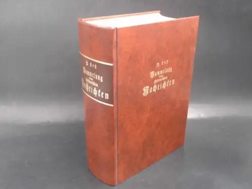 Laß, Johann: Sammelung einiger Husumischen Nachrichten. Unveränderter Nachdruck der kompletten Ausgabe Flensburg 1750 ff. 