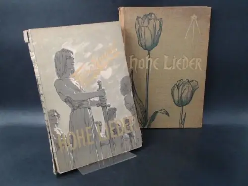 Evers, Franz und Fidus (Hugo Reinhold Karl Johann Höppener): Hohe Lieder. Mit Bildschmuck von Fidus. 
