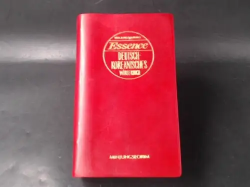 Essence. Deutsch-Koreanisches Wörterbuch. 