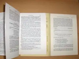 Neitzel, Heinz: 2 TITELN v. H. NEITZEL : ".... oder .... ? - Zur Interpretation von Aischylos, `Agamemnon` 140-145 1" aus GLOTTA Zeitschrift für griechische...