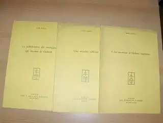 Labriola, Isabella: 3 TITELN v. I. LABRIOLA : "Uno scarabeo raffinato" S.697 / "La pubblicazione del messagio agli Ateniesi di Giulano" S.522-529 / "I due autoritratti di Giulano imperatore" S.547-560 -- alle drei Hefte b. Leo S. Olschki Editore 1971-1972