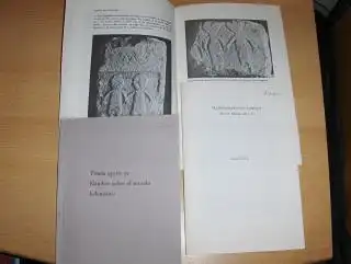 Blazquez, J. M: 3 TITELN v. JOSE MARIA BLAZQUEZ MARTINEZ (Univ. de Madrid) 1 in Franz. / 2 in Spanisch.: "ECONOMIA DEL MUNDO HELENISTICO EN POLIBIO" Univ. de Sevilla, 1971 S.59-87 / "ESTELA DE GALDACANO" aus Estudios de Arqueologia Alavesa Tomo VI, 1974 S