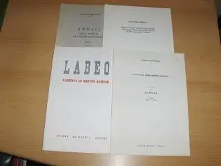 4 TITELN (ITALIENISCH.) ZUR LATEINISCHE WELT : Guglielmo Ballaira "Osservazioni sulla Praefatio del del laude Anastasii imperatoris di Prisciano di Cesarea" , Silvio Zamorani ed. Torino, 1994, S. 277-290 + 2 Tafeln // L. Calboli Montefusco "L`AUCTORITAS N