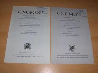 Korzeniowski *, G. (Georg): 2 TITELN v. G. KORZENIOWSKI: "IJsewijn, Companion to Neo-Latin Studies i, 2nd ed." (Deutsch) u. "Meinwald, Plato`s Parmenides", beide aus GNOMON Kritische Zeitschrift f. d. ges. Klass. Altertumswissenschaft, Bd.65/Bd.68, S. 207