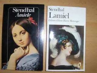 Stendhal, Friedrich von, Stefan Zweig (Nachwort) und Anne-Marie Meininger (2): Amiele / Lamiel. 2 Taschenbücher - Livres de Poche Versions DEUTSCH / FRANCAIS. 