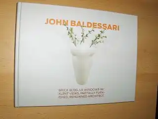 Hentschel, Martin und John C. Welchman: JOHN BALDESSARI (geb. 1931) BRICK BLDG, LG WINDOWS W/ XLENT VIEWS, PARTIALLY FURNISHED, RENOWNED ARCHITECT *. 