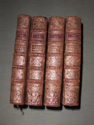 Massillon, M. Jean Baptiste: SERMONS DE M. MASSILLON, EVEQUE DE CLERMONT. Ci devant Pretre de l`Oratoire   L`un des Quarante de l`Academie Francoise :.. 