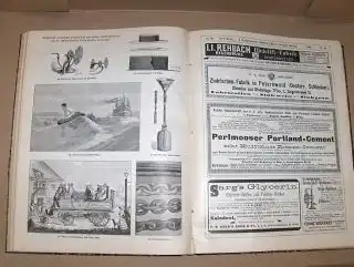 Ackermann, J. C: J. C. ACKERMANN`S Illustrierte Wiener Gewerbe Zeitung (Gewerbezeitung). Mit Kunstbeilagen. Technisches Organ für das Kleingewerbe und den Haushalt. Vierundzwanzigster u. fünfundzwanzigster (24.. 