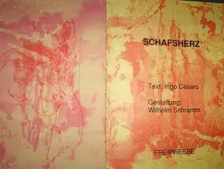 Cesaro, Ingo: SCHAFSHERZ. VORZUGSAUSGABE + OR.-LITHOGRAPHIE. Gestaltung: Wilhelm Schramm *. 