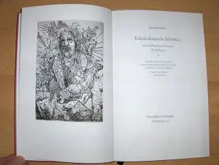 Mersmann, Paul: Kaleidoskopische Schriften mit drei Originalradierungen des Verfassers. Du lieber Gott, in Unwissenheit wie ein Kaleidoskop geschüttelt zu werden, verschafft prophetische Zustände (Auruf eines Mönchs bei einem Erdbeben). 