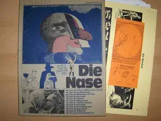 Simmen, Rene: Die Nase. + AUTOGRAPH *. Material zum Thema Nase. 