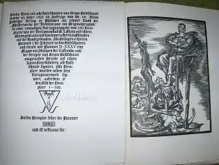 Goldschmitt (Illustr.), Bruno: Die Schriften Salomos. Mit 8 ORIGINAL-HOLZSCHNITTEN von Bruno Goldschmitt AUF 12 BOGEN (BÜTTENPAPIER). Zehnter (10.) Druck in der Reihe "Meisterwerke der Weltliteratur mit Original-Graphik" *. 