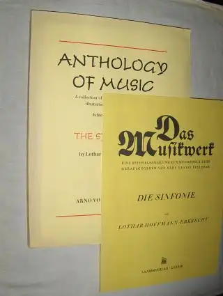 Hoffmann-Erbrecht, Lothar: The Symphony - DIE SINFONIE *. Deutsch-Text-Broschur extra im Hemd. 