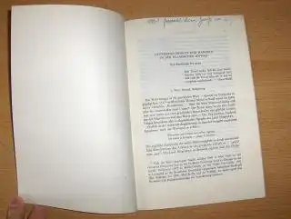 Kytzler *, Bernhard und Ernst Bloch (Zitat): Utopisches Denken und Handeln in der klassischen Antike. Sonderdruck / Estratto aus &quot;DER UTOPISCHE ROMAN&quot;.