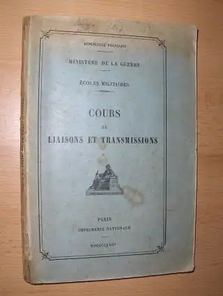 COURS DE LIAISONS ET TRANSMISSIONS *. 