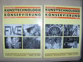 Werner (Redaktion), Ferdinand, Karl-Werner Bachmann Helmut F. Reichwald u. a: Zeitschrift für KUNSTTECHNOLOGIE und KONSERVIERUNG *. Jahrgang 13/1999 Hefte 1 u. 2. 