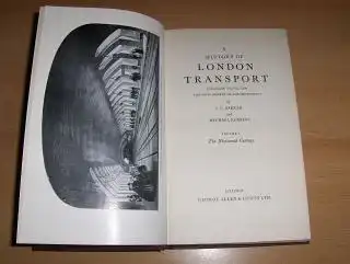 Barker, T.C. and Michael Robbins: A HISTORY OF LONDON TRANSPORT - The Nineteenth Century *. PASSENGER TRAVEL AND THE DEVELOPMENT OF THE METROPOLIS. 