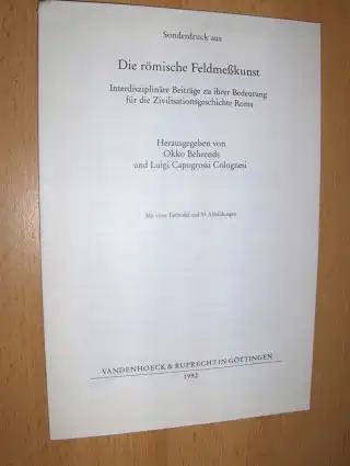 Schindel, Ulrich: Nachklassischer Unterricht im Spiegel der gromatischen Schriften (Ernst Heitsch zum 17.6.1989) *. + AUTOGRAPH. SONDERDRUCK zur Interdisziplinäre Beiträge zu ihrer Bedeutung für die Zivilisationsgeschichte Roms. Extraits - Estratto. 