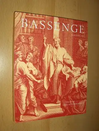 Bassenge, Tilman u. David und Dr. Ruth Baljöhr: BASSENGE AUKTION 102 *. Literatur und Buchillustration des 17.-19. Jahrhunderts - Autographen. 