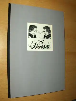 Meyer (Verleger), Andreas J. und Heinz Ohff: Ali Schindehütte - Frühe Zeichnungen - Tafelbilder Illustrationen Holzschnitte Lithographien Radierungen *. 