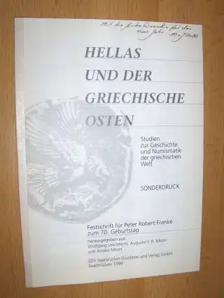 Nolle, Margret K. u. Johannes: GAMERSES (G. Hirsch-Auktionen 1992) - ÜBERLEGUNGEN ZUR IDENTITÄT EINES LOKALEN MÜNZHERRN IN ACHÄMENIDENREICH *. + AUTOGRAPH. Sonderdruck * zur HELLAS...