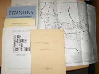 Mihaescu, Haralambi H: H. MIHAESCU   KONVOLUT v. 6 HEFTE IN FRANZÖSISCH   1 IN ITALIENISCH + 2 KARTEN : "LA DIFFUSION DE.. 