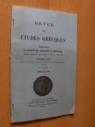 Zagdoun, Mary-Anne: LA SCULPTURE LA RONDE-BOSSE HELLENISTIQUE (1960-1987) - BIBLIOGRAPHIE *. (Bibliographie de l`ensemble des travaux portant sur ce theme). Sonderdruck / Estratto / Offprint / Tire a part. 
