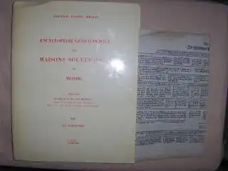 Sirjean, Dr. Gaston und Dr. M. Dugast Rouille (Preface): LES ILLEGITIMES (Valois et Bourbon) *. 