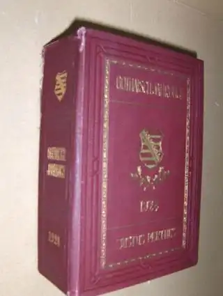 Perthes (Verl.), Justus: Gothaisches Jahrbuch für Diplomatie, Verwaltung und Wirtschaft. Hundertfünfhundsechzigster Jahrgang 1928. 