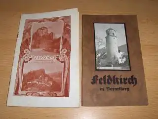 Steck (Bearbeitung) 1, Hermann und Ludwig Sausgruber (Druck) 2: 2 HEFTE FELDKIRCH IN VORARLBERG. 