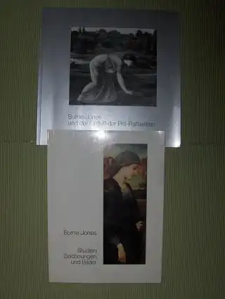 KONVOLUT : Burne-Jones und der Einfluß der Prä-Raffaeliten / Burne-Jones Studien Zeichnungen und Bilder *.