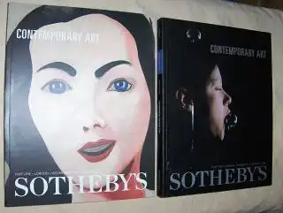 SOTHEBY`S Contemporary Art. Part One + Part Two. 2 Bände. London 7 / 8 February 2001. 