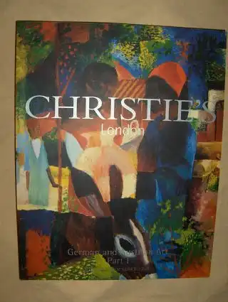 CHRISTIE`S GERMAN & AUSTRIAN ART PART 1 *. London, 17 October 2000. 