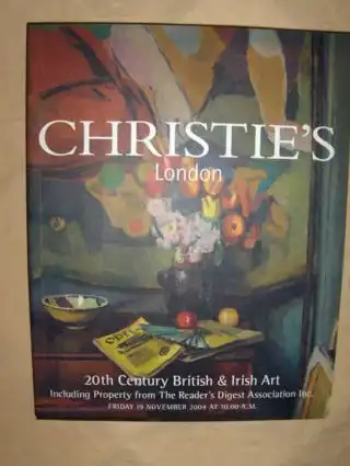 CHRISTIE`S 20th Century British & Irish Art - Including Property from The Reader`s Digest Asociation Inc.*. London, 19 November 2004 AT 10.00 A.M. 