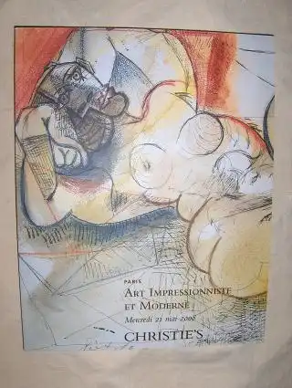 CHRISTIE`S - ART IMPRESSIONISTE ET MODERNE *. Paris, 21 Mai 2008. 