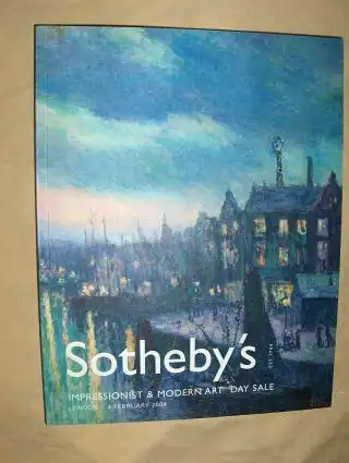 Sotheby`s: SOTHEBY`S IMPRESSIONIST AND MODERN ART - DAY SALE *. London, 4 February 2004. 
