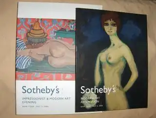 Sotheby`s: SOTHEBY`S IMPRESSIONIST & MODERN ART EVENING - MODERN ART AFTERNOON - 2 Bände *. New York, 3 / 4 May 2006. 