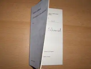 Schmid, Martin: Grieshabers Griechenland und die Veröffentlichung des Ursprungs.+ AUTOGRAPH *. Rede zur Eröffnung der Grieshaber-Ausstellung am 12.06.1988 in der Kreissparkasse Reutlingen. 