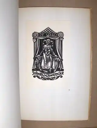 Strens, Eug. und Johan Schwenke: NEK -1940 Nederlandische Exlibris-Kring *. 