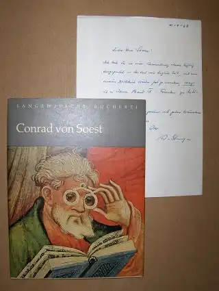 Stange, Alfred: Conrad von Soest + AUTOGRAPHEN *. 