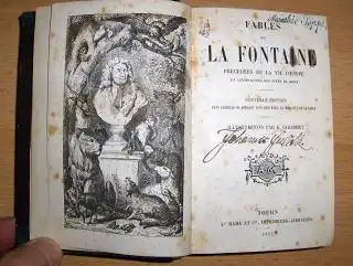 Fontaine, Jean de la: FABLES DE LA FONTAINE. ILLUSTRATIONS PAR K. GIRARDET. 