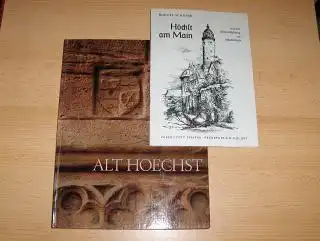 Schäfer, Rudolf und Rudi Angenendt (Fotografie): 2 TITELN : ALT HOECHST *. Ein Rundgang durch die alte Stadt am Main mit dem Fotografen R. A. 