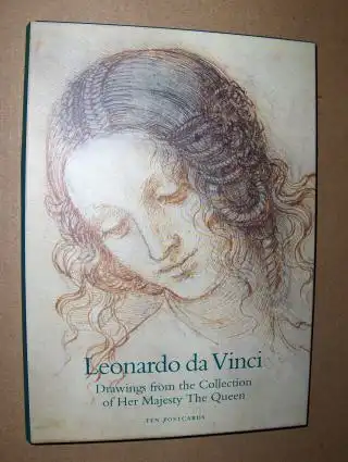 Leonardo da Vinci (1452-1519). Drawings from the Collection of Her Majesty The Queen. Ten Postcards. 