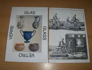 Bauer, Dr. Michael: Katalog GLAS I / Katalog Glas II *. Bücher, Kataloge, Zeitschriften und Aufsätze zum Glas der Antike bis zur Gegenwart (inkl. Nachträge). 